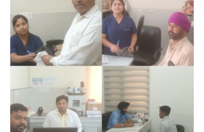 मनत हॉस्पिटल एंड मैटरनिटी होम में लगा विशाल फ्री मेडिकल कैंप, सैकड़ों मरीजों को मिली राहत