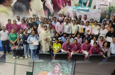 पंजाब इंस्टीट्यूट ऑफ मेडिकल साइंसेज के सहयोग से जालंधर अकादमी ऑफ पीडियाट्रिक्स ने पीआईएमएस में नर्सों के लिए तीन दिवसीय सीएमई का आयोजन किया।