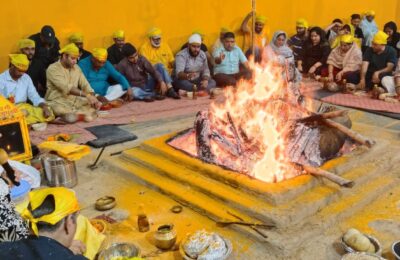 कर्मों की शुद्धता ही भगवान शनिदेव की सच्ची पूजा — नवजीत भारद्वाज