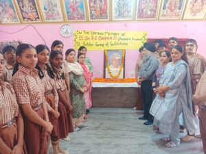 सेंट सोल्जर ग्रुप ऑफ इंस्टीटूशन्स के संस्थापक अध्यक्ष स्वर्गीय श्री आर.सी. चोपड़ा जी की पुण्यतिथि एंटी-लेप्रोसी आश्रम, जालंधर में श्रद्धापूर्वक मनाई गई।