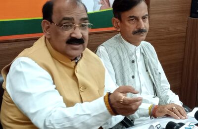 पंजाब में राजनीतिक डराने-धमकाने को भाजपा बर्दाश्त नहीं करेगी : अश्वनी शर्मा