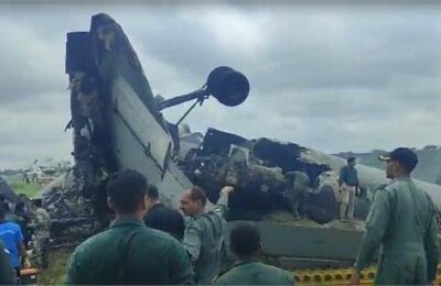 भारतीय वायु सेना का AN-32 विमान क्रैश