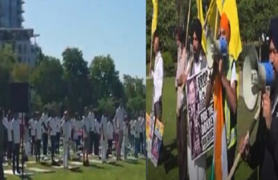 योग कार्यक्रम में घुसे खालिस्तान समर्थक,  किया हंगामा
