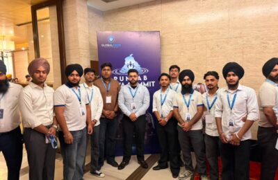 पंजाब सेवा समिट 2026 में सीटी ग्रुप के छात्रों को बाढ़ पुनर्वास आवास परियोजना में योगदान के लिए सम्मानित किया गया