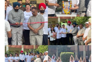 अंतरराष्ट्रीय योग सप्ताह 2026 का शुभारंभ, योग को अपनाने का दिया संदेश*