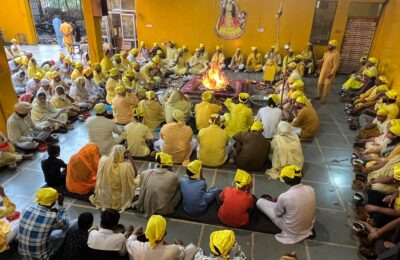 सिद्ध माँ बगलामुखी धाम में पूरे आध्यात्मिक माहौल के बीच संपन्न हुआ भव्य हवन यज्ञ
