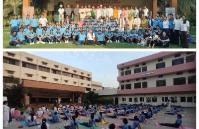 पीसीएम एसडी कॉलेज फॉर वीमेन ने एनसीसी नोडल सेंटर के रूप में 12वां अंतर्राष्ट्रीय योग दिवस मनाया