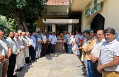 डॉ. श्यामा प्रसाद मुखर्जी का बलिदान राष्ट्रवाद और अखंड भारत के संकल्प का प्रेरणास्रोत : भाजपा