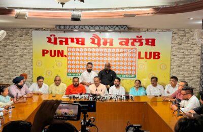 भगवंत मान के कथित वीडियो मामले में फ़र्ज़ी फ़ॉरेंसिक रिपोर्ट तैयार करने के आरोप में हुई गिरफ्तारियां बेहद गंभीर : विजय सांपला