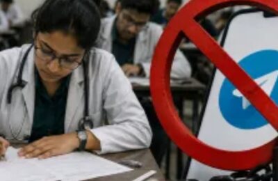 Re-NEET एग्जाम से पहले बड़ा फैसला, टेलीग्राम पर लगाई गई अस्थायी रोक