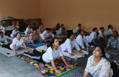 निष्काम सेवा वेलफेयर सोसायटी एवं उपराला सामाजिक संघ द्वारा अंतर्राष्ट्रीय योग दिवस का आयोजन किया गया