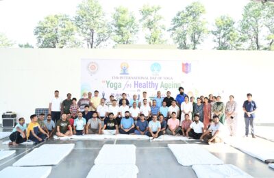 एनआईटी जालंधर में उत्साहपूर्वक मनाया गया 12वां अंतरराष्ट्रीय योग दिवस
