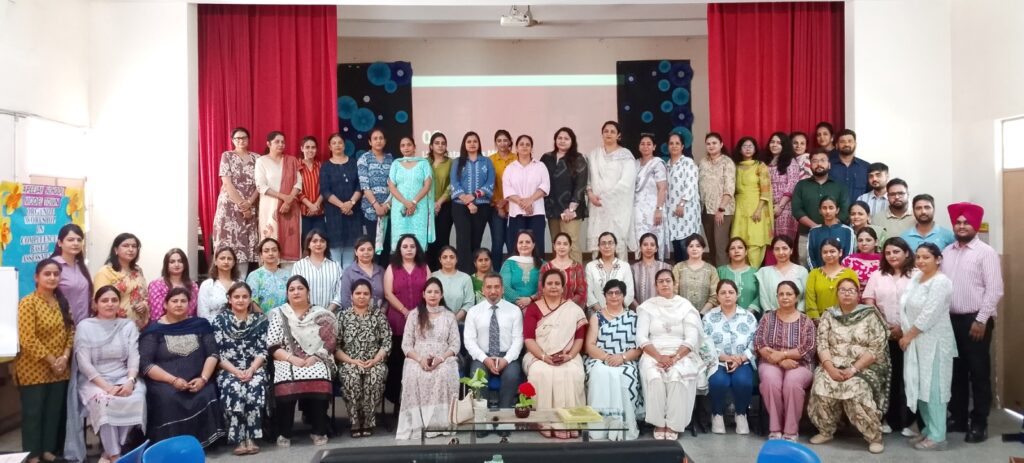 एपीजे स्कूल मॉडल टाउन में आयोजित दो दिवसीय सीपीडी कार्यशाला*