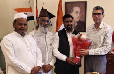 मुस्लिम संगठन पंजाब ने नए पुलिस कमिश्नर सतिंदर सिंह को दी मुबारकबाद, नईम खान ने हर संभव सहयोग का दिलाया भरोसा*
