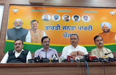 बेअदबी और बहबल कलां मामले में साढ़े चार वर्षों में न्याय दिलाने में विफल रही आप सरकार, अब चुनावों से पहले जनता का ध्यान भटकाने के लिए एसआईटी का सहारा ले रही है : विजय सांपला*