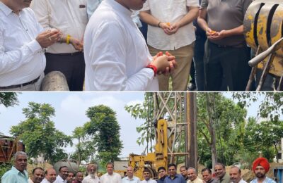 सूर्या एन्क्लेव में नए ट्यूबवेल का उद्घाटन, क्षेत्रवासियों को मिलेगी बेहतर पेयजल सुविधा