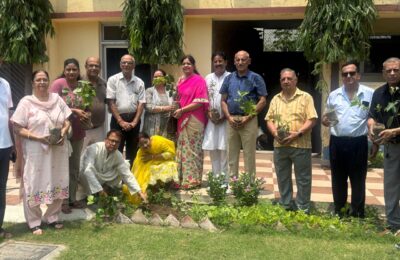 भारत विकास परिषद मुख्य शाखा, जालंधर द्वारा एस.डी. फुलरवान स्कूल परिसर में 50 पौधों का वृक्षारोपण*