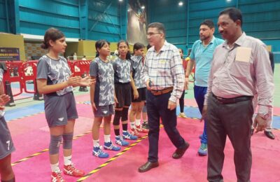 केविएस राष्ट्रीय खेलकूद प्रतियोगिता में छात्राओं का शानदार प्रदर्शन
