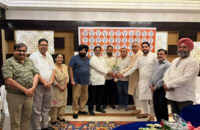 नवनियुक्त जिला अध्यक्ष अशोक सरीन हिक्की के सम्मान में भाजपा कोर ग्रुप की बैठक आयोजित*