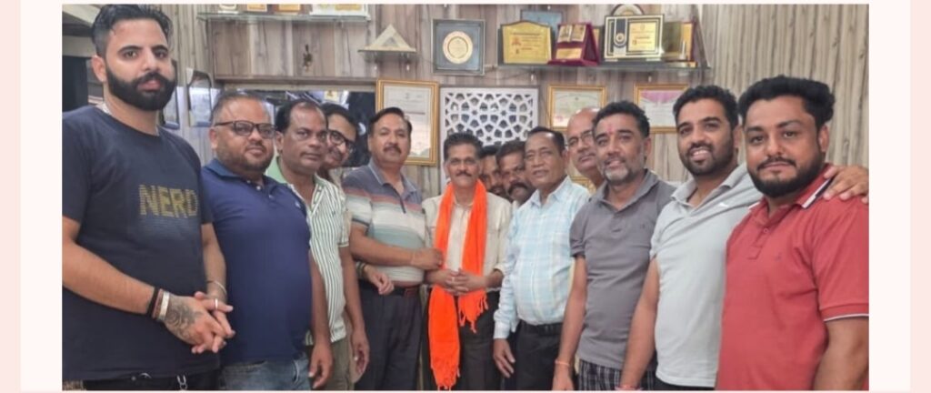 राजीव शर्मा तीसरी बार मंदिर कमेटी के प्रेसिडेंट बने