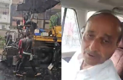 जालंधर मे नगर निगम के ठेकेदार की बड़ी लापरवाही आई सामने