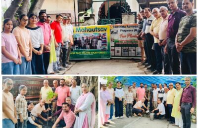 स्वच्छता अभियान सोसाइटी रजि: वा वरिंदर पार्क वेलफेयर सोसाइटी के सहयोग से वृक्षारोपण कार्यक्रम का आयोजन किया गया