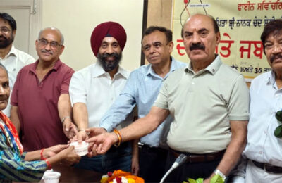 ब्लड बैंक फगवाड़ा में लगाया दांतों एवं जबड़ों का 480वां नि:शुल्क शिवि