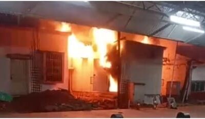 स्कूल के जनरेटर रूम में शॉर्ट सर्किट से भड़की आग, बच्चों को सुरक्षित घर भेजा गया