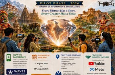 सूचना एवं प्रसारण मंत्रालय ने जमीनी स्तर के डिजिटल क्रिएटर को बढ़ावा देने के लिए ‘जेम्स ऑफ इंडिया’ चैलेंज के पायलट चरण का  किया शुभारंभ