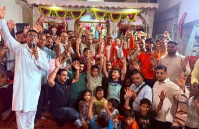 हरि बोल हरि बोल के जयकारों से गूंजा रास्ता मोहल्ला – सनी दुआ