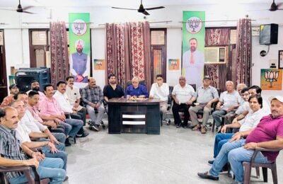 पूर्व जिला अध्यक्ष सुशील शर्मा के नेतृत्व में निकलेगी माई हीरा गेट मंडल की भव्य तिरंगा यात्रा